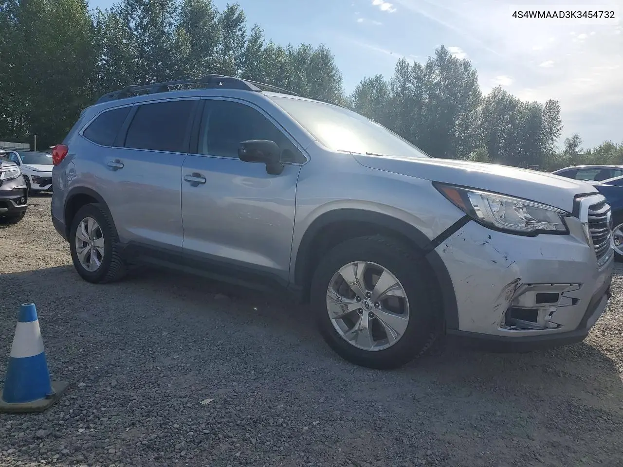 2019 Subaru Ascent VIN: 4S4WMAAD3K3454732 Lot: 61923916