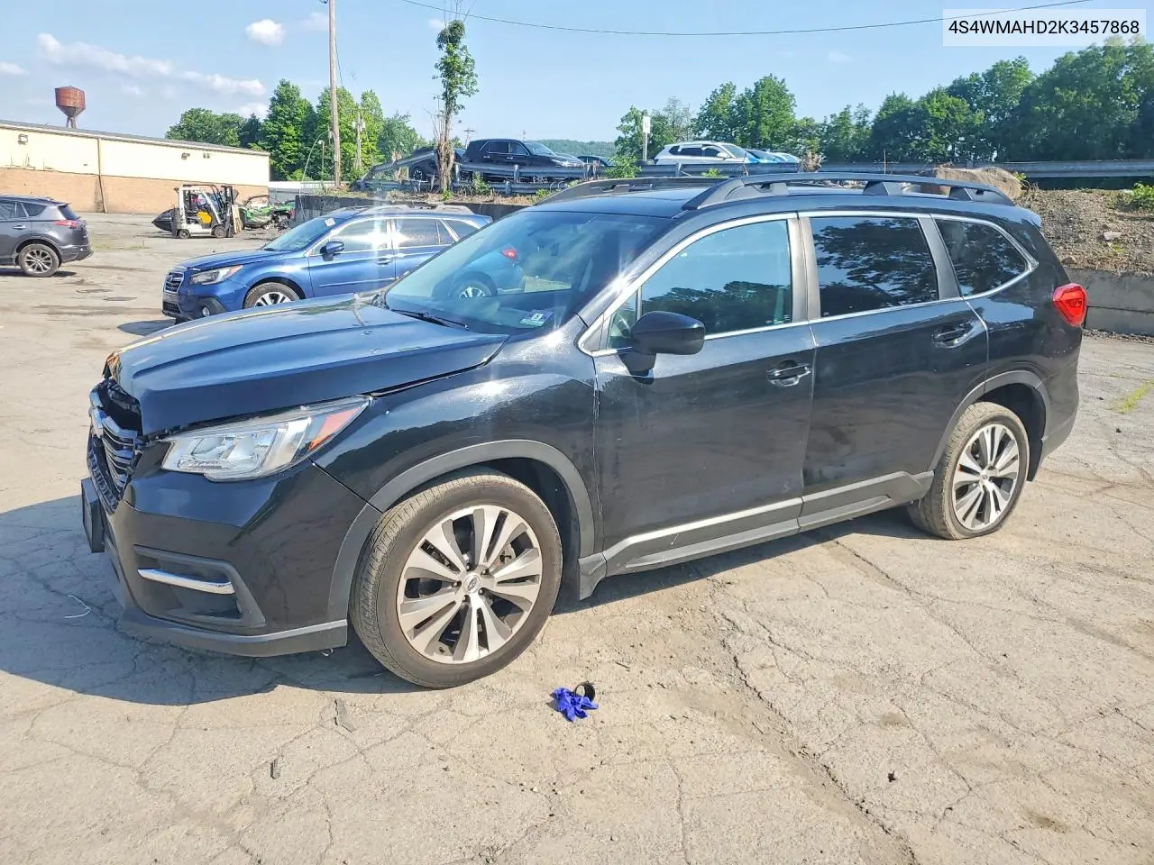 2019 Subaru Ascent Premium VIN: 4S4WMAHD2K3457868 Lot: 85609215