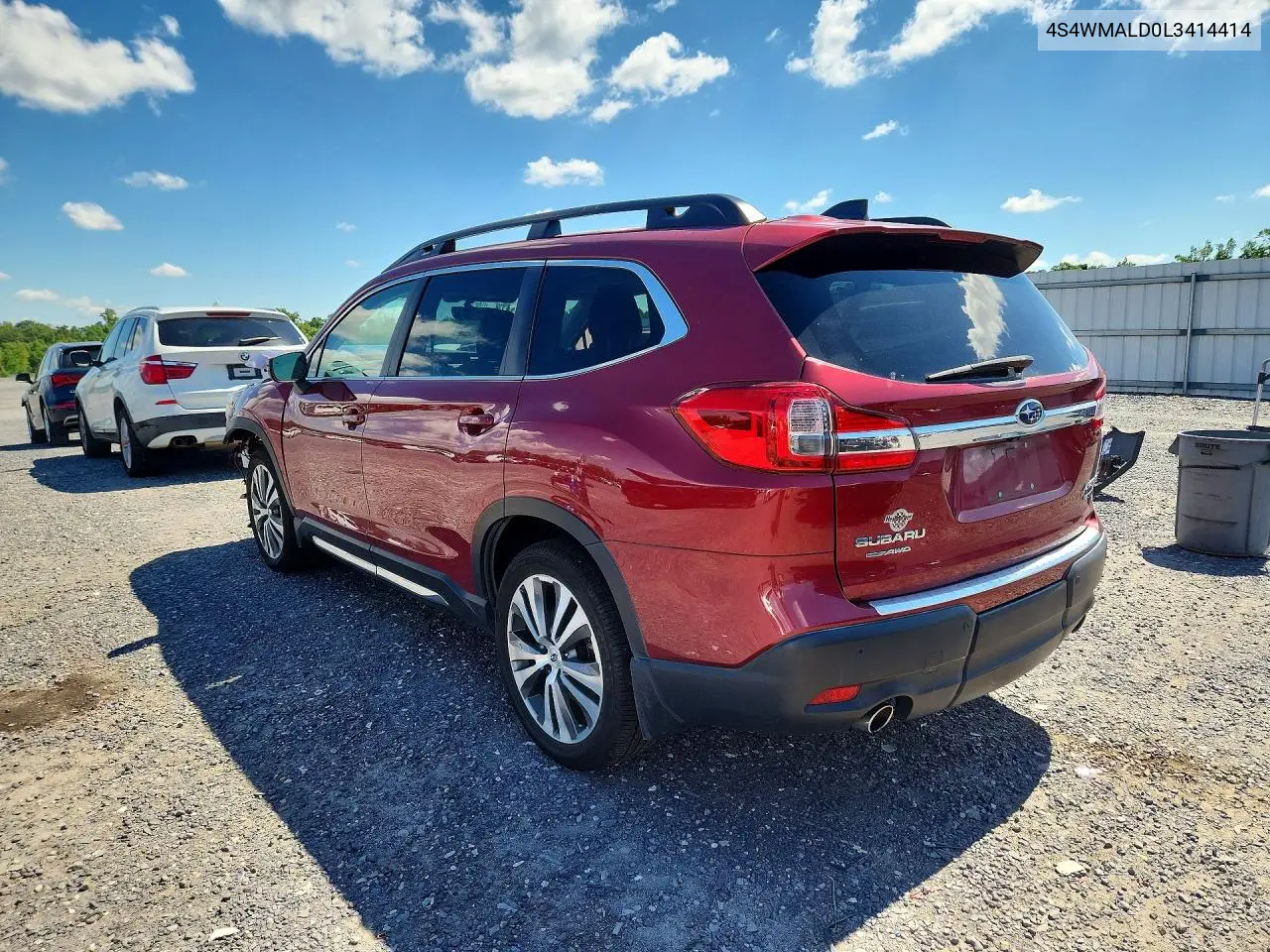 2020 Subaru Ascent Limited VIN: 4S4WMALD0L3414414 Lot: 56737926