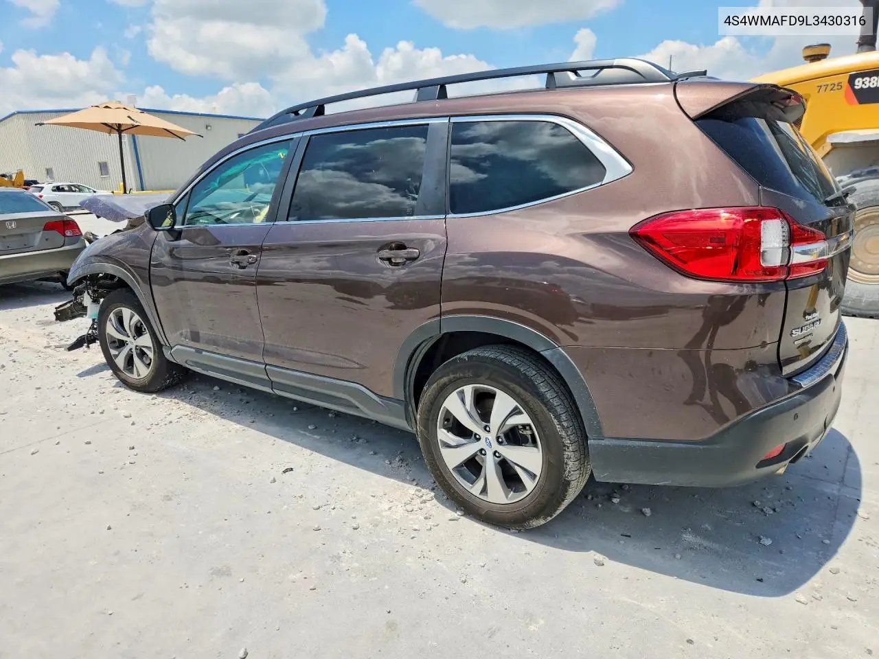 2020 Subaru Ascent Premium VIN: 4S4WMAFD9L3430316 Lot: 57436706