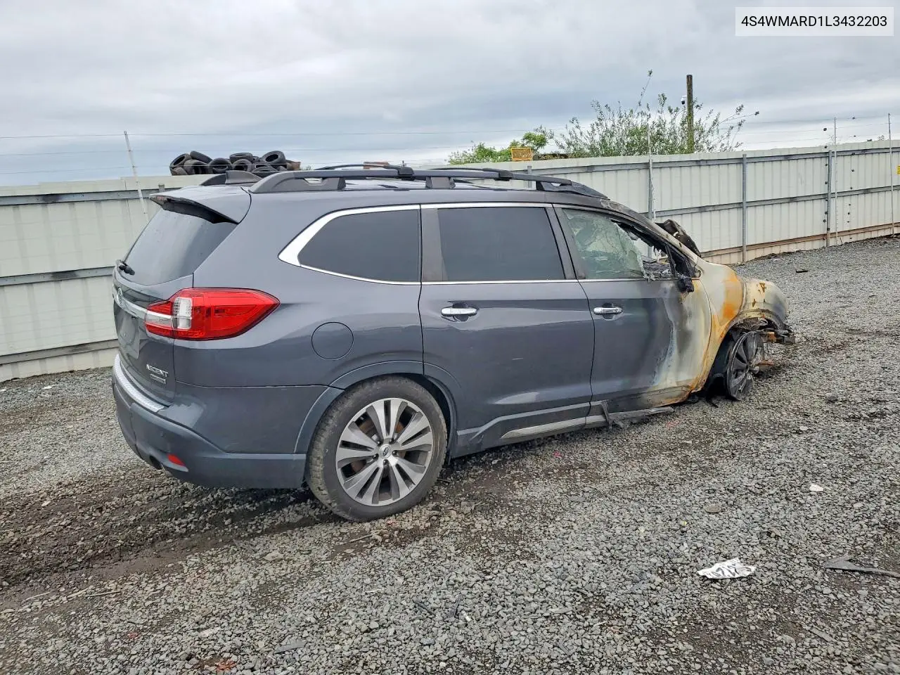 2020 Subaru Ascent Touring VIN: 4S4WMARD1L3432203 Lot: 58219666