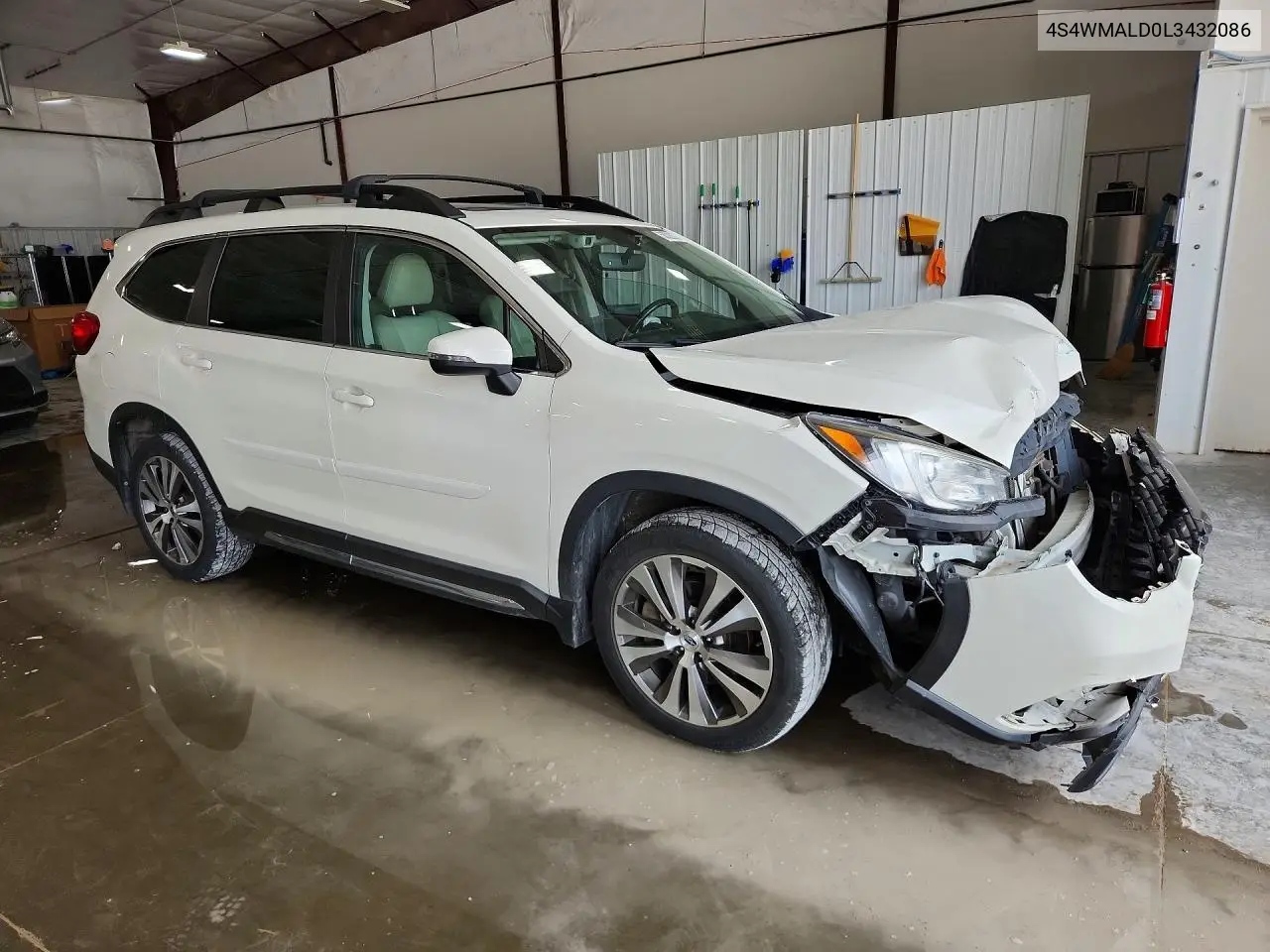 2020 Subaru Ascent Limited VIN: 4S4WMALD0L3432086 Lot: 58328376