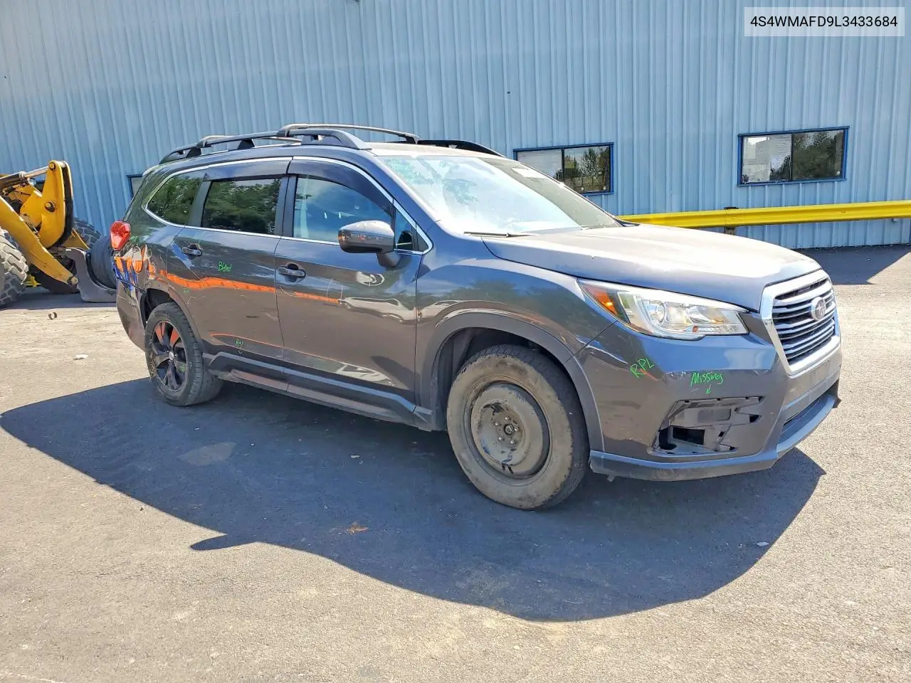 2020 Subaru Ascent Premium VIN: 4S4WMAFD9L3433684 Lot: 58363456