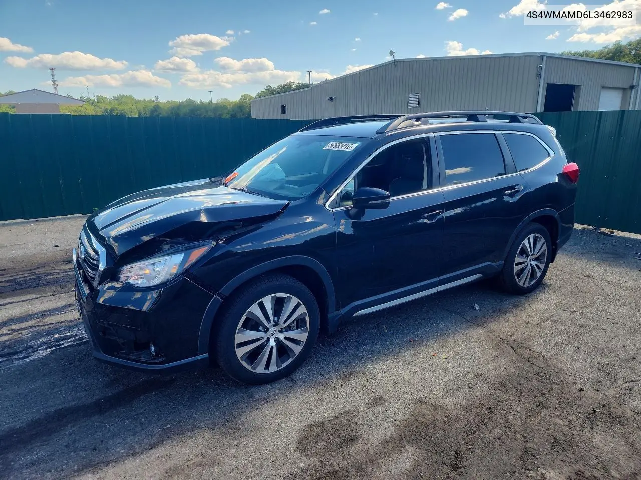 2020 Subaru Ascent Limited VIN: 4S4WMAMD6L3462983 Lot: 58653216
