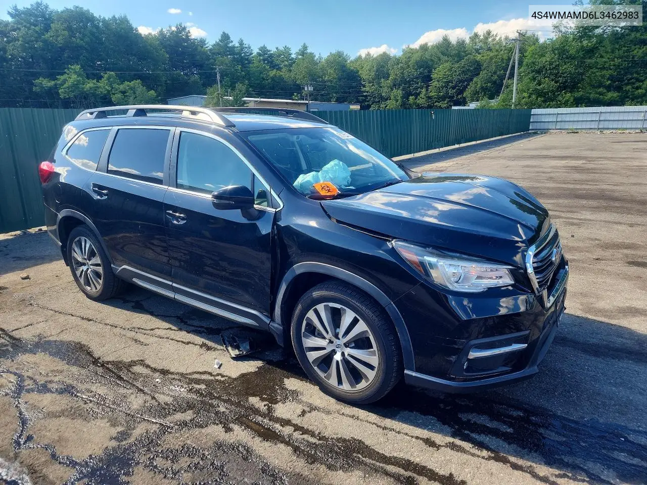 2020 Subaru Ascent Limited VIN: 4S4WMAMD6L3462983 Lot: 58653216
