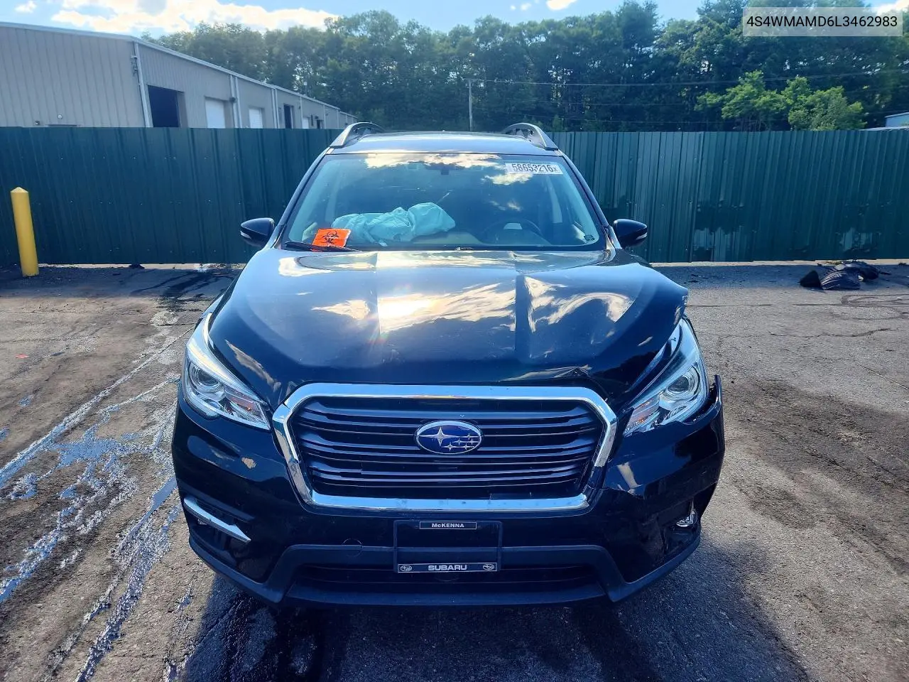 2020 Subaru Ascent Limited VIN: 4S4WMAMD6L3462983 Lot: 58653216