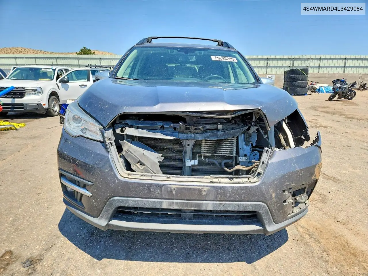2020 Subaru Ascent Touring VIN: 4S4WMARD4L3429084 Lot: 59295206