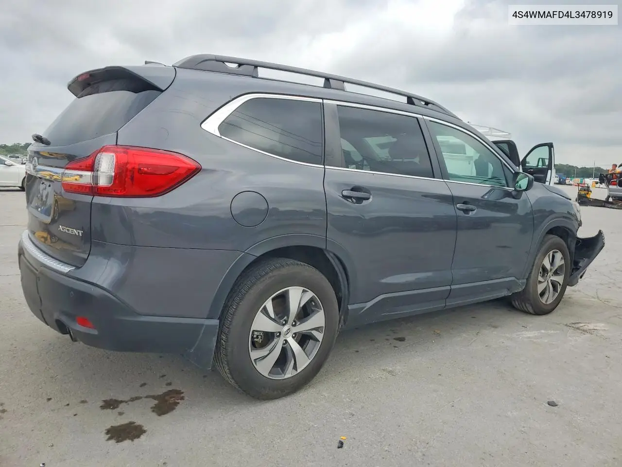 2020 Subaru Ascent Premium VIN: 4S4WMAFD4L3478919 Lot: 59341846