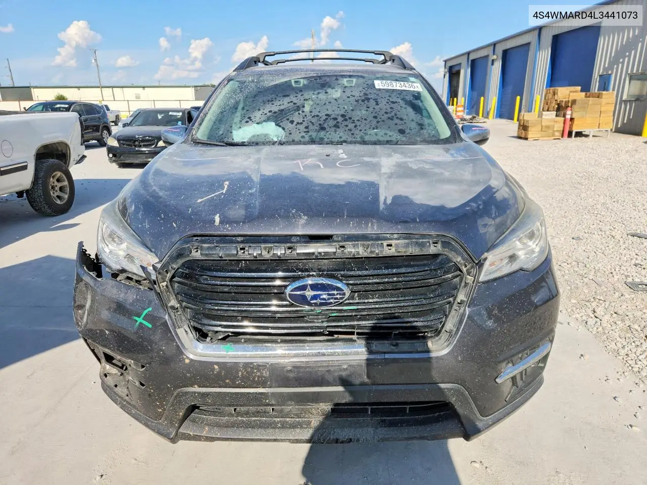 2020 Subaru Ascent Touring VIN: 4S4WMARD4L3441073 Lot: 59873436