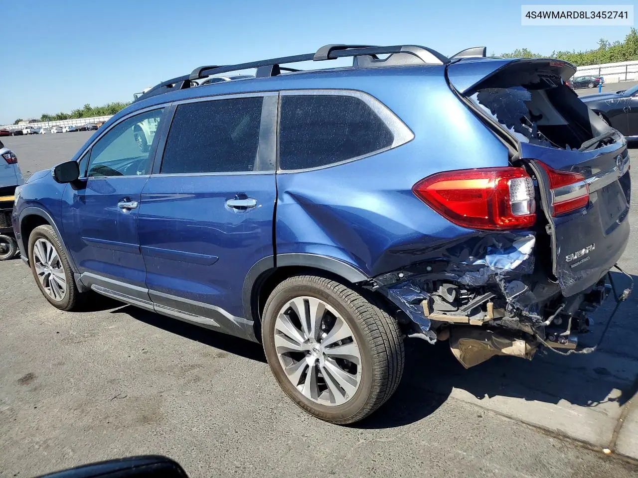 2020 Subaru Ascent Touring VIN: 4S4WMARD8L3452741 Lot: 60083376