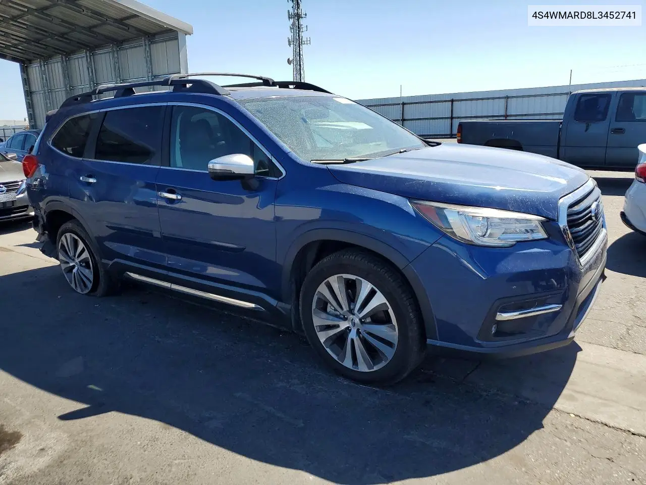2020 Subaru Ascent Touring VIN: 4S4WMARD8L3452741 Lot: 60083376