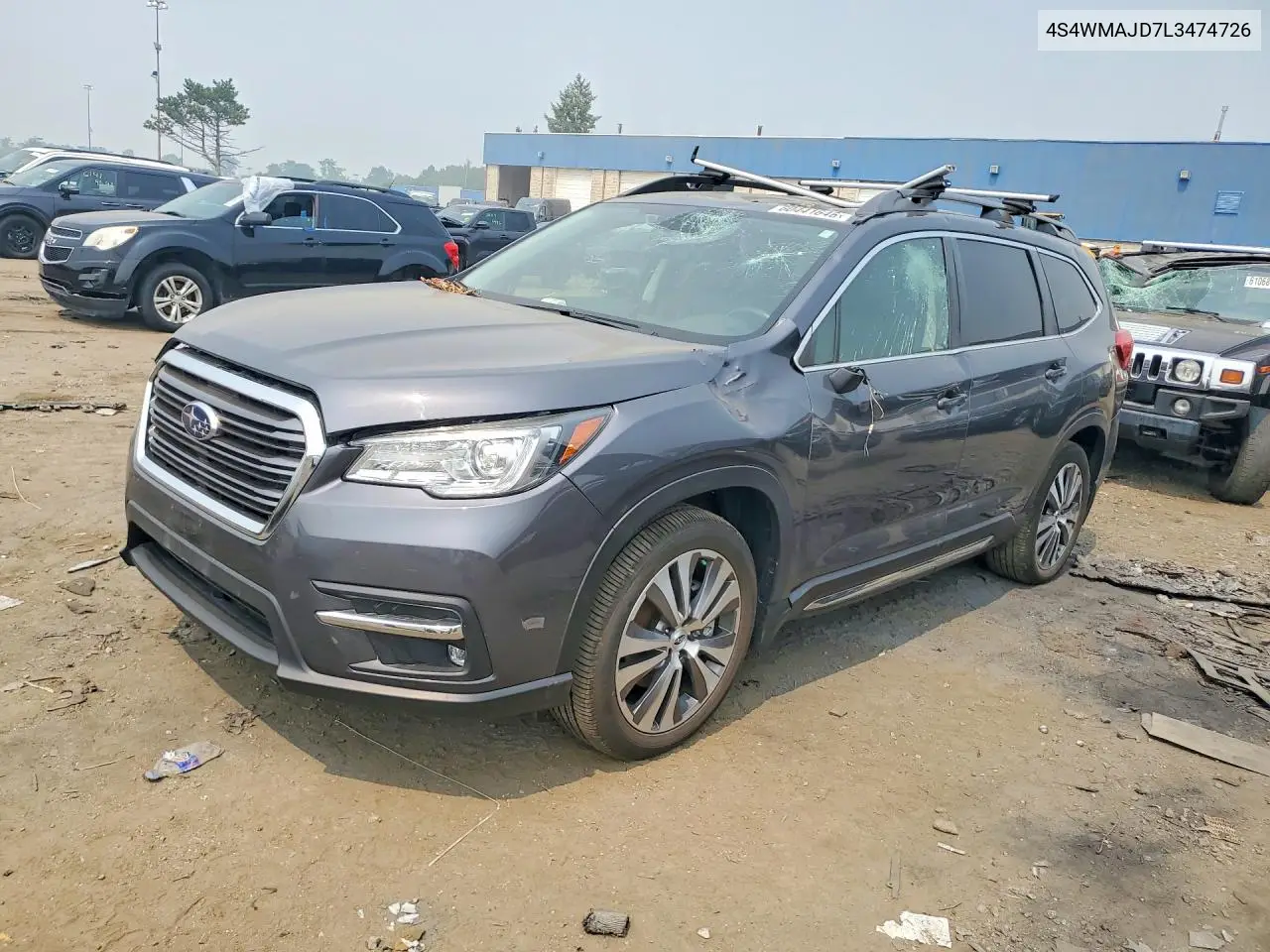 2020 Subaru Ascent Limited VIN: 4S4WMAJD7L3474726 Lot: 60441646