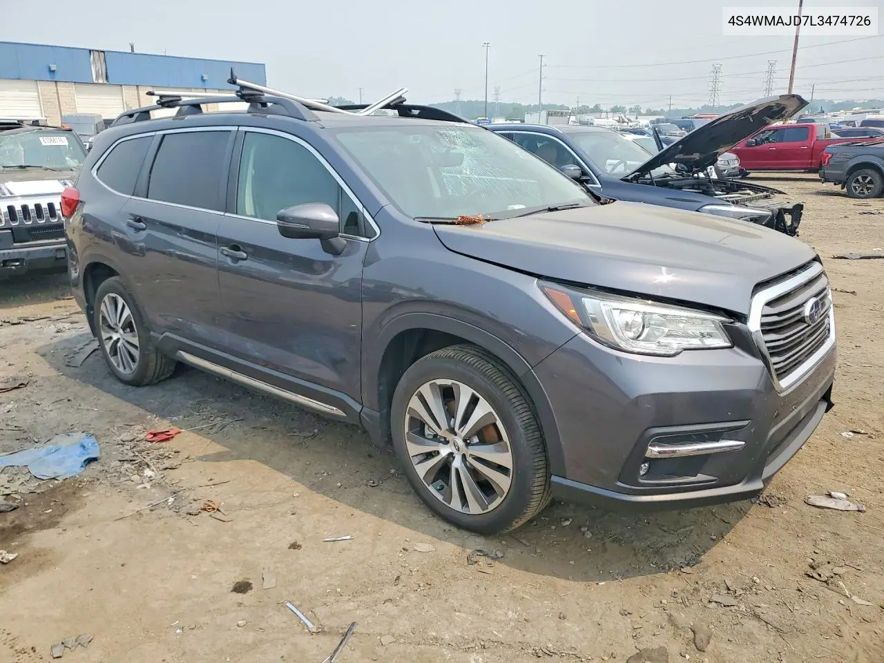 2020 Subaru Ascent Limited VIN: 4S4WMAJD7L3474726 Lot: 60441646