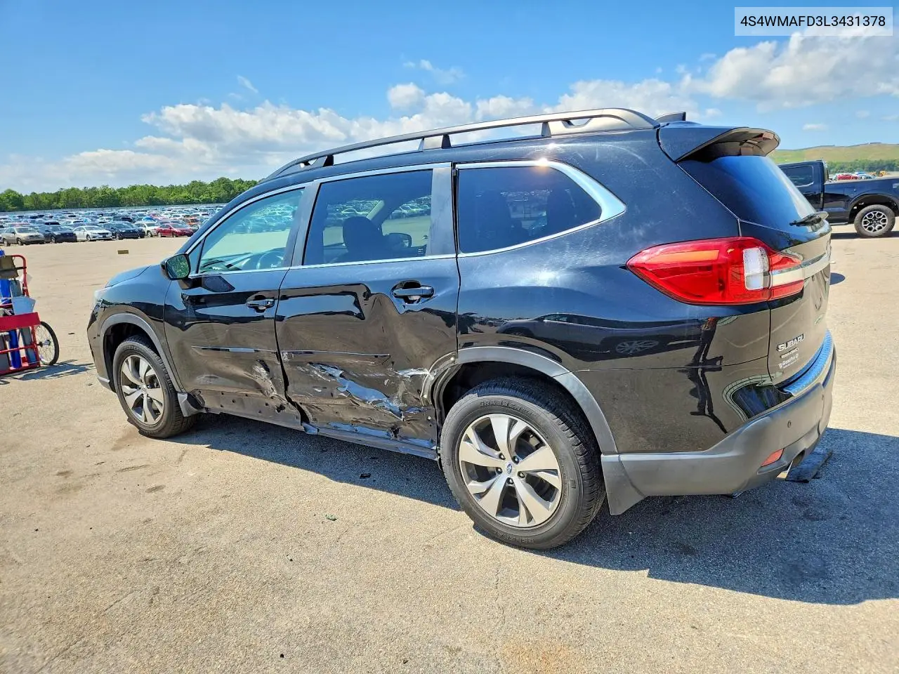 2020 Subaru Ascent Premium VIN: 4S4WMAFD3L3431378 Lot: 60470636