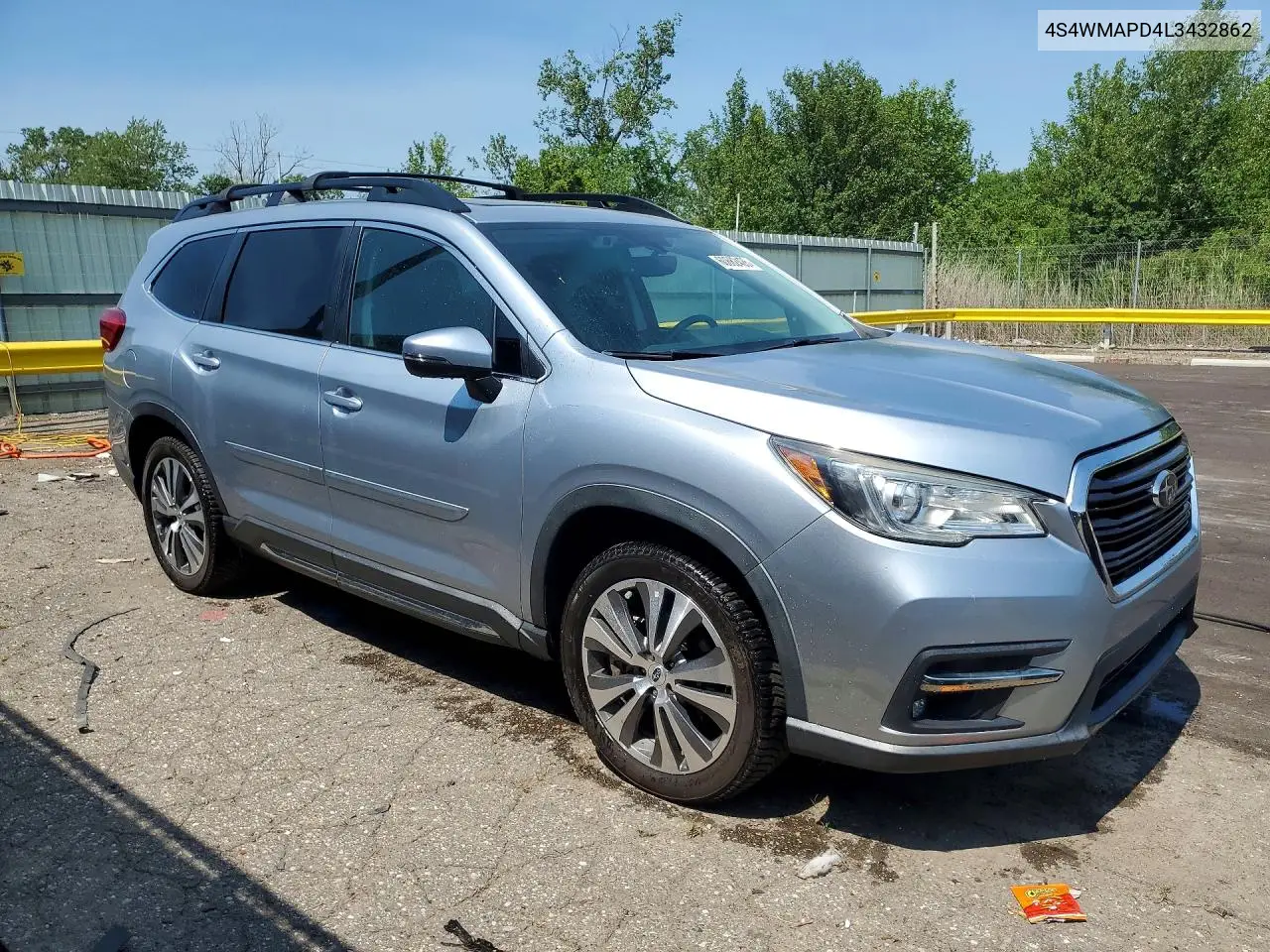 2020 Subaru Ascent Limited VIN: 4S4WMAPD4L3432862 Lot: 60682426