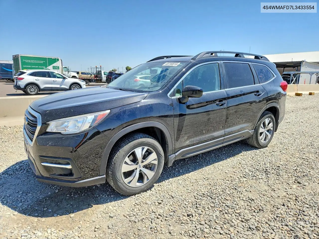 2020 Subaru Ascent Premium VIN: 4S4WMAFD7L3433554 Lot: 60758816