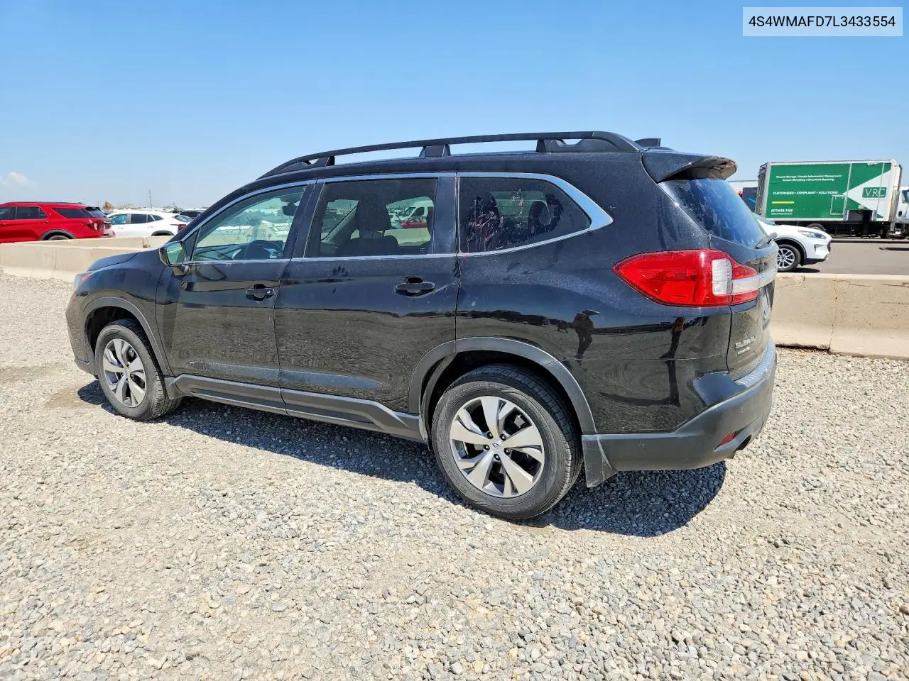 2020 Subaru Ascent Premium VIN: 4S4WMAFD7L3433554 Lot: 60758816