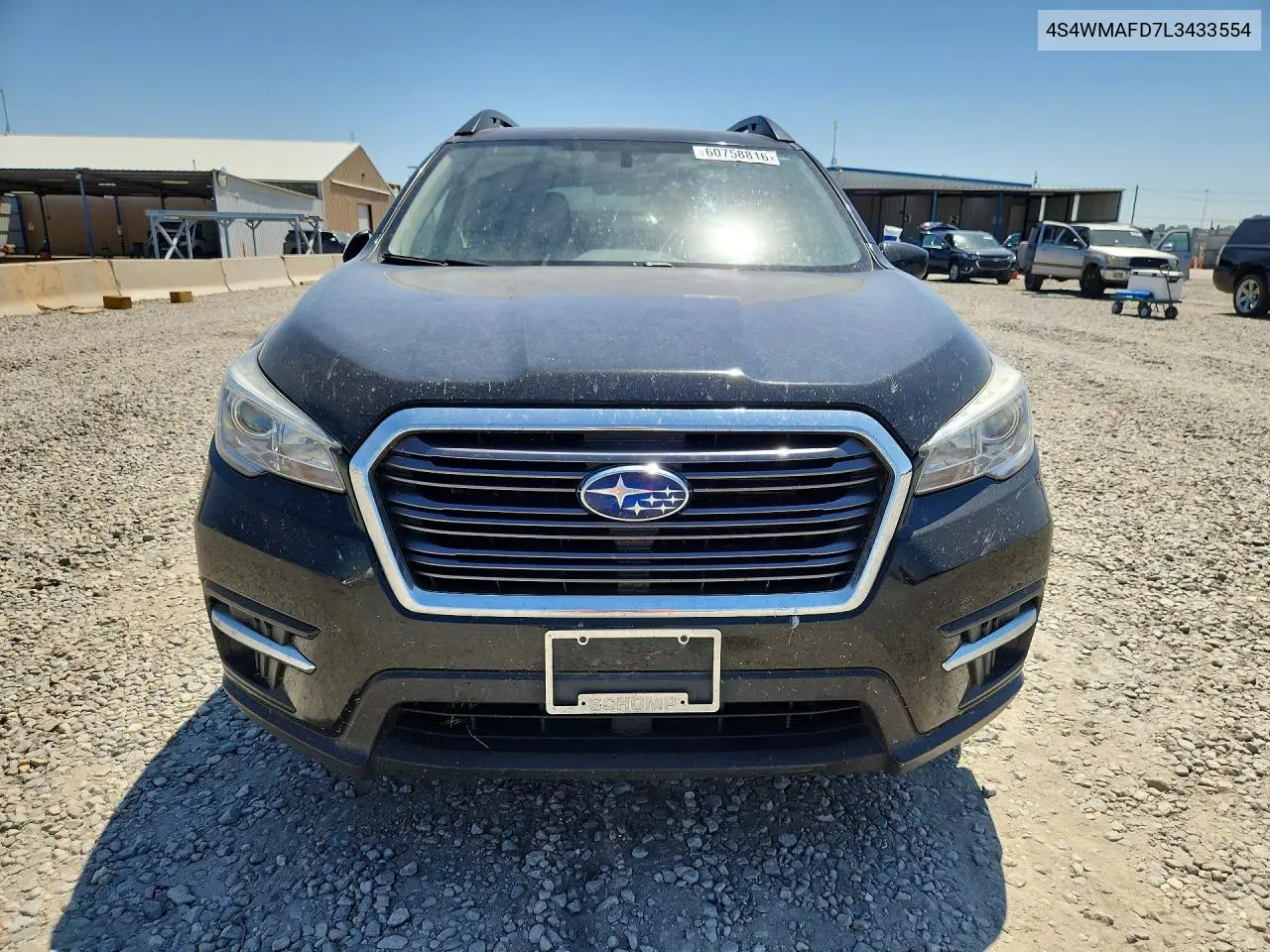 2020 Subaru Ascent Premium VIN: 4S4WMAFD7L3433554 Lot: 60758816