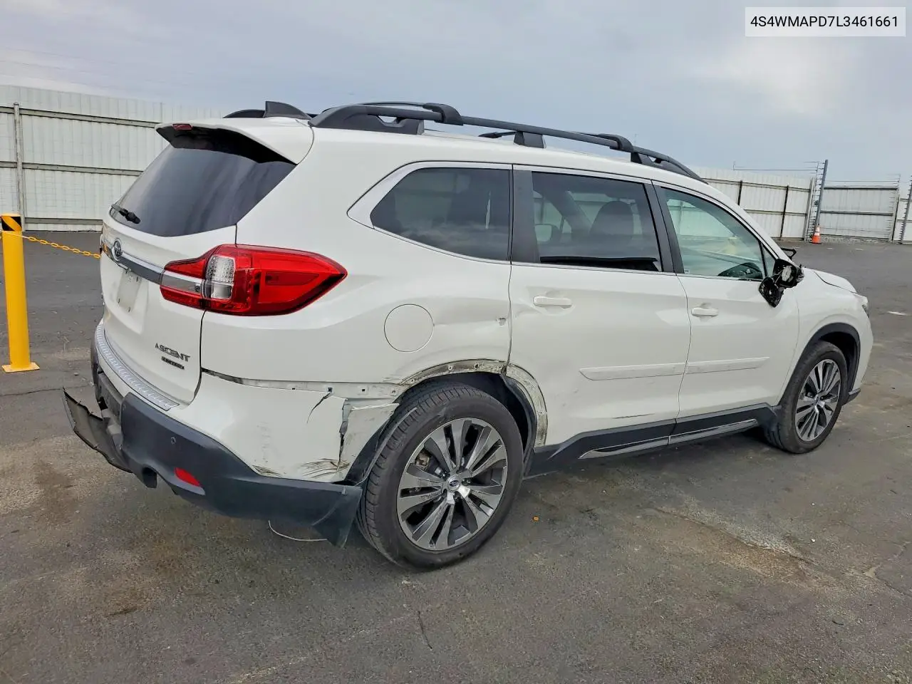 2020 Subaru Ascent Limited VIN: 4S4WMAPD7L3461661 Lot: 60830366