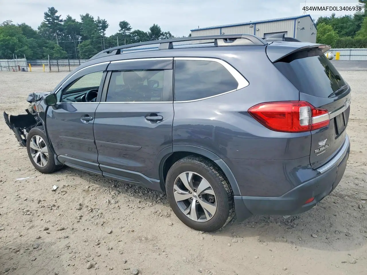 2020 Subaru Ascent Premium VIN: 4S4WMAFD0L3406938 Lot: 61367626