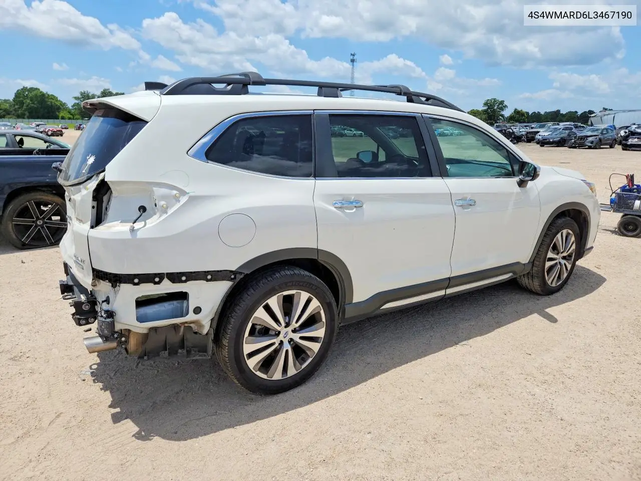 2020 Subaru Ascent Touring VIN: 4S4WMARD6L3467190 Lot: 61497426