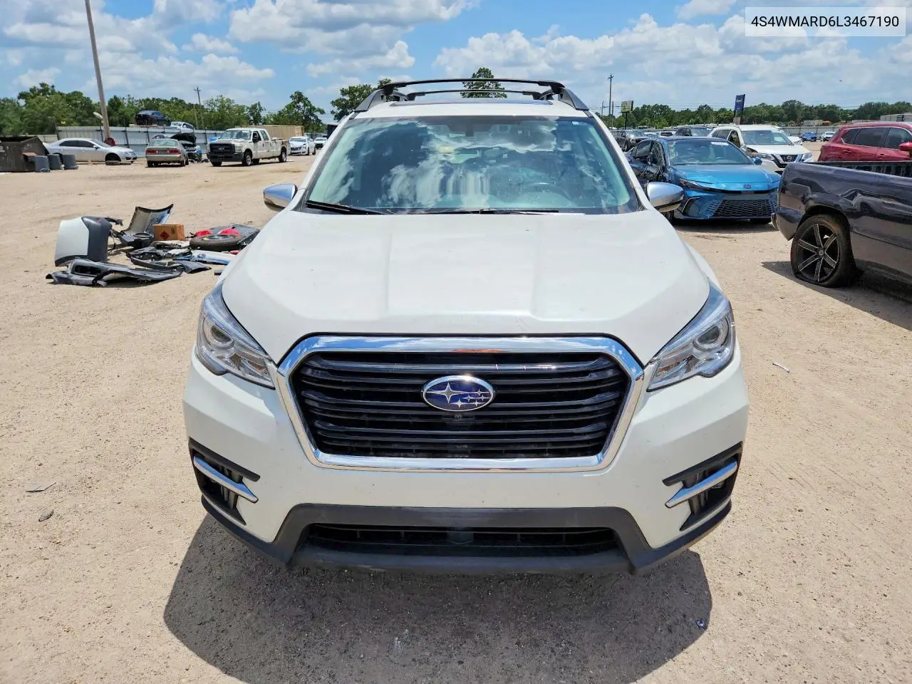 2020 Subaru Ascent Touring VIN: 4S4WMARD6L3467190 Lot: 61497426