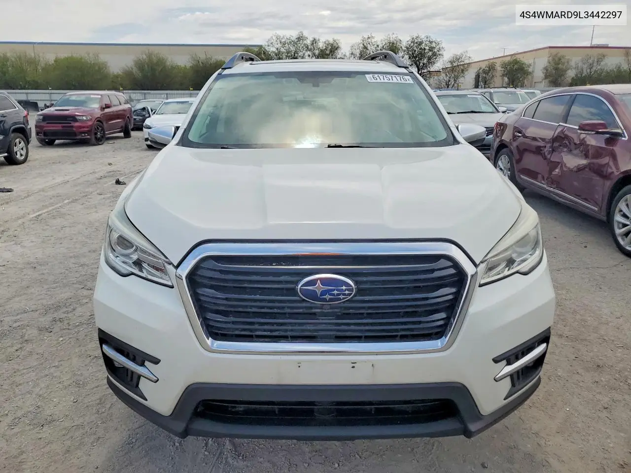2020 Subaru Ascent Touring VIN: 4S4WMARD9L3442297 Lot: 61757176