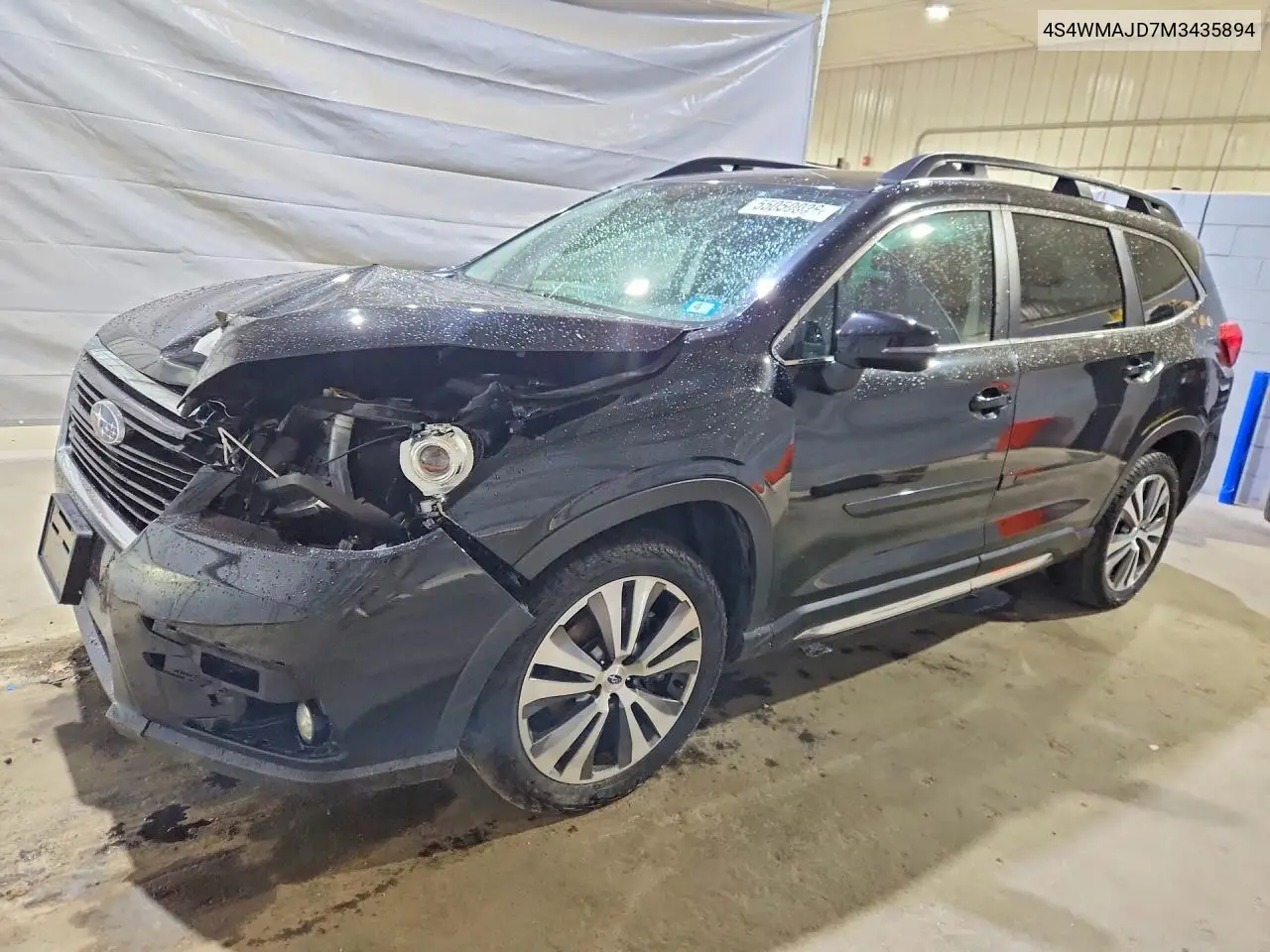 2021 Subaru Ascent Limited VIN: 4S4WMAJD7M3435894 Lot: 55050036