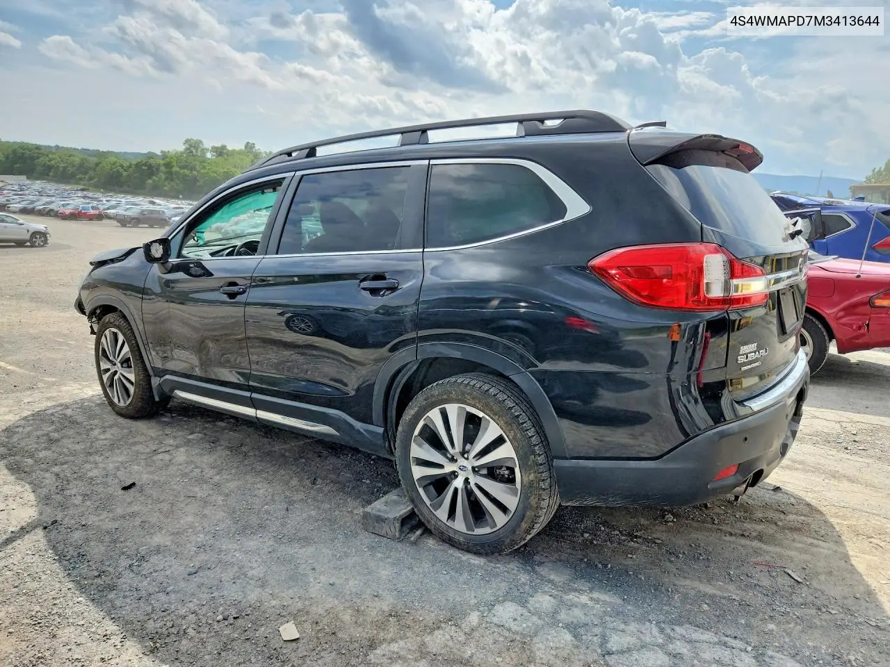2021 Subaru Ascent Limited VIN: 4S4WMAPD7M3413644 Lot: 56844956