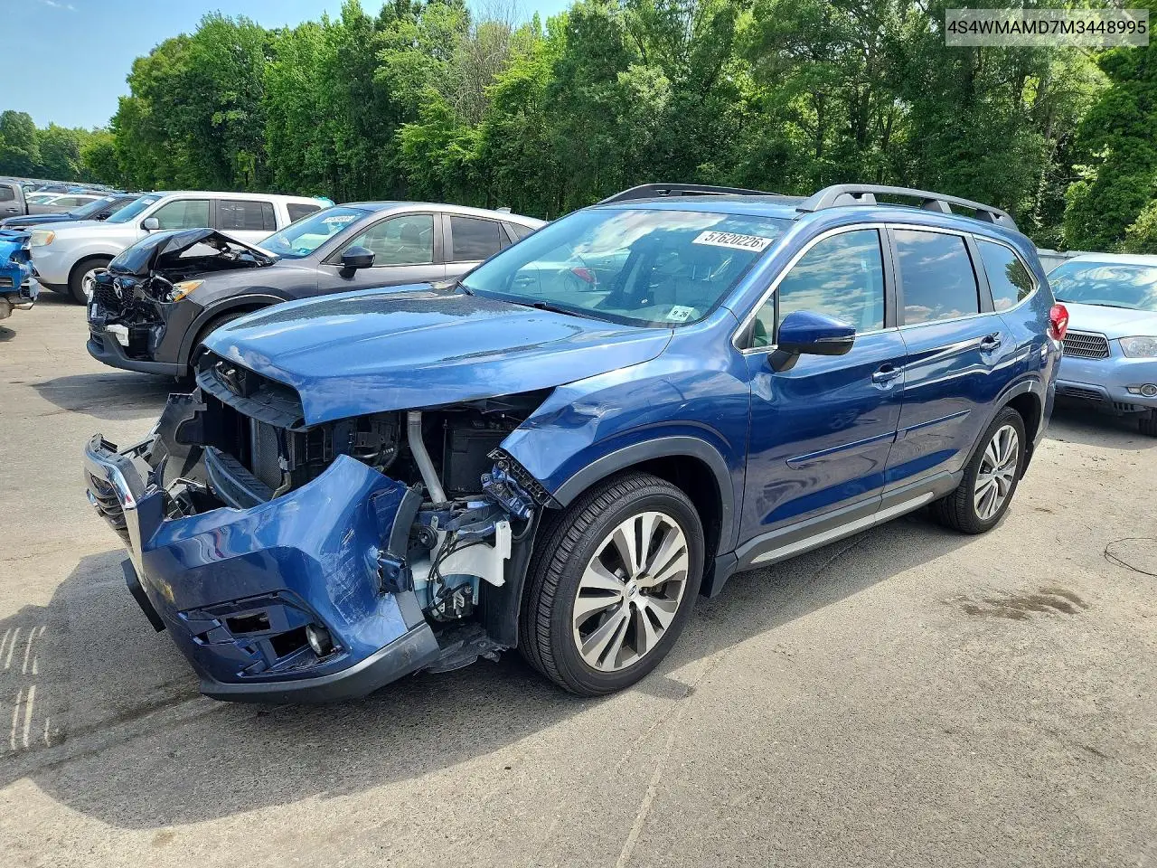 2021 Subaru Ascent Limited VIN: 4S4WMAMD7M3448995 Lot: 57620226