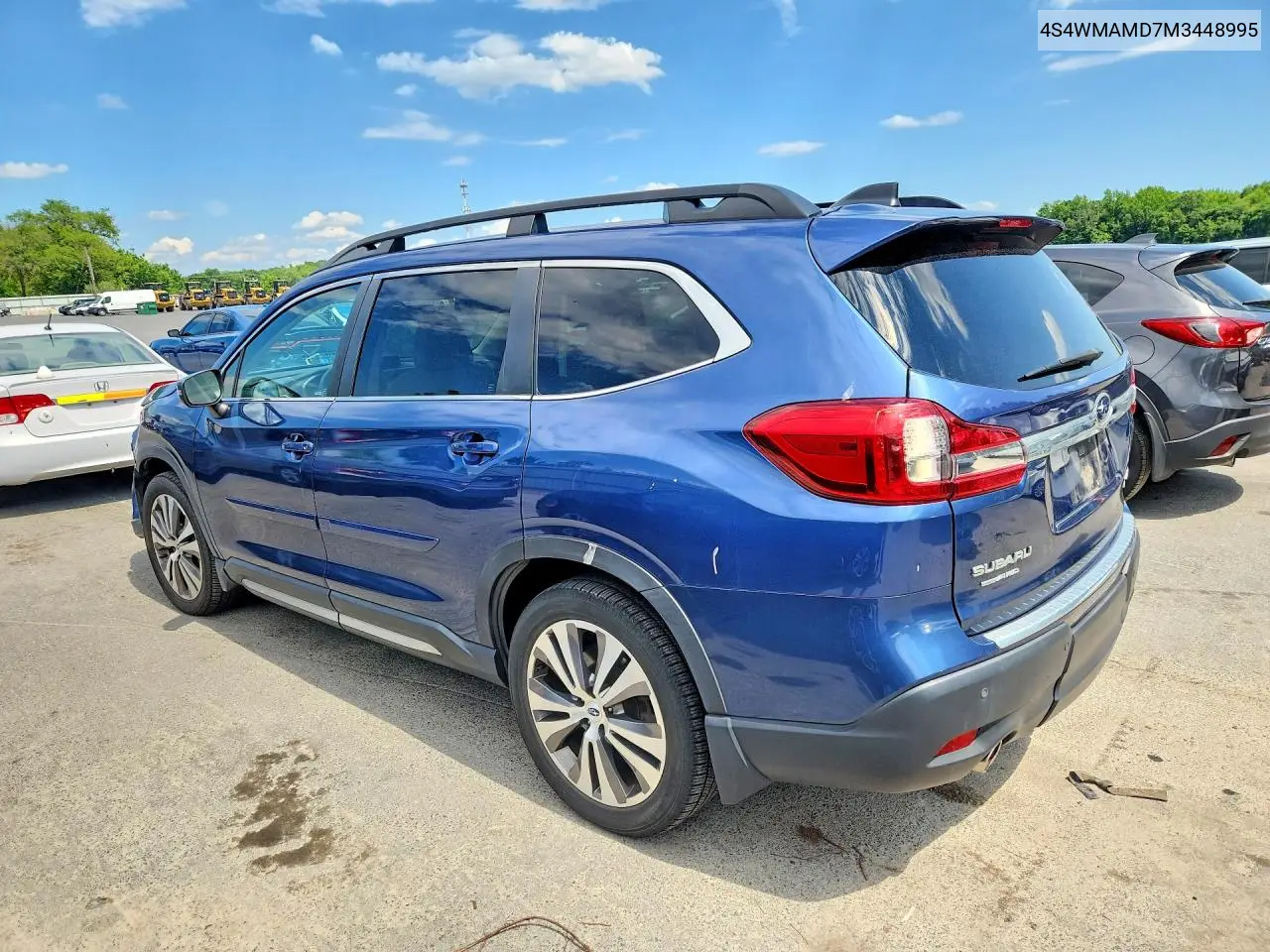 2021 Subaru Ascent Limited VIN: 4S4WMAMD7M3448995 Lot: 57620226