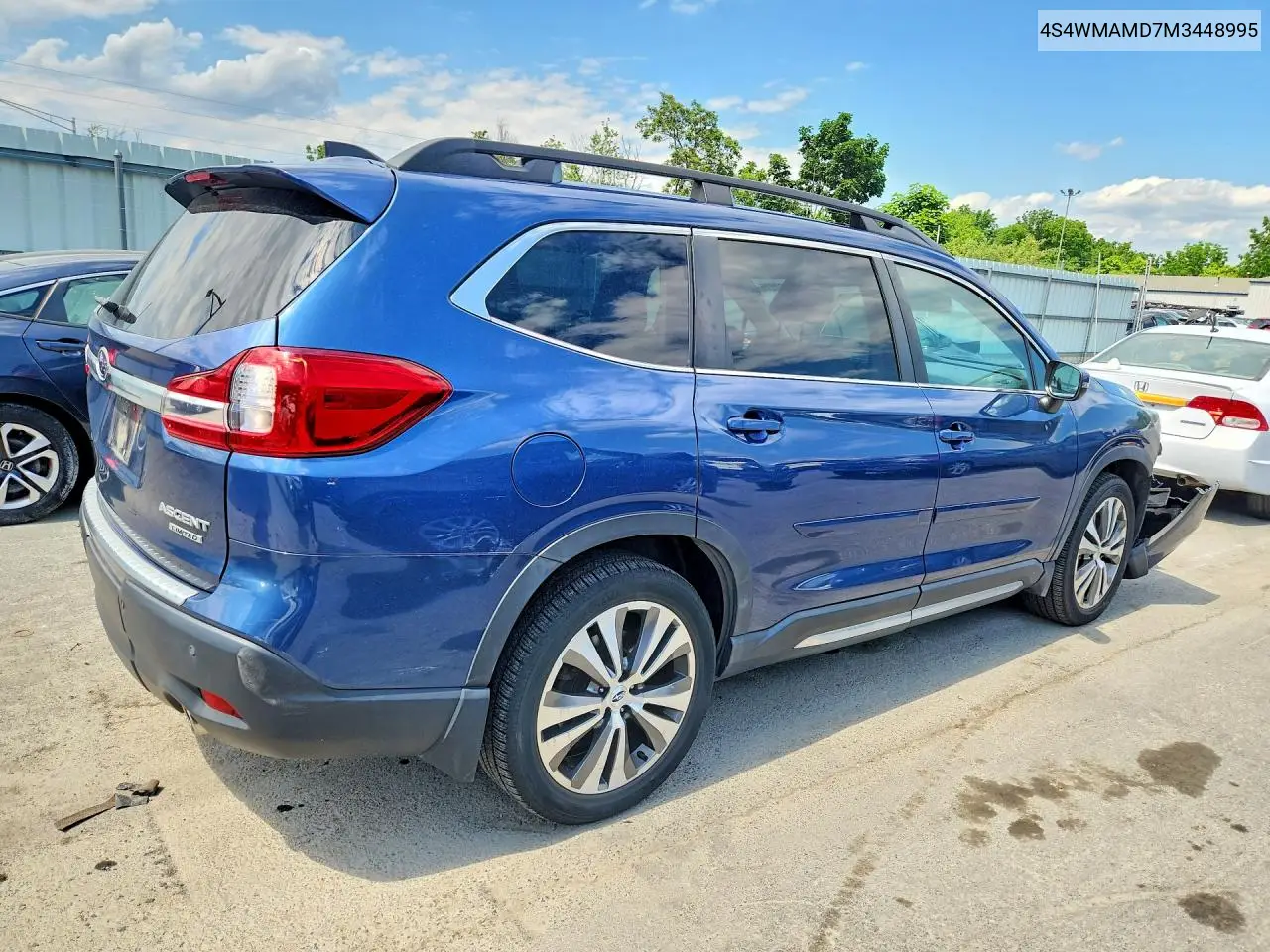 2021 Subaru Ascent Limited VIN: 4S4WMAMD7M3448995 Lot: 57620226