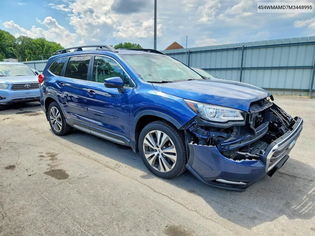 2021 Subaru Ascent Limited VIN: 4S4WMAMD7M3448995 Lot: 57620226