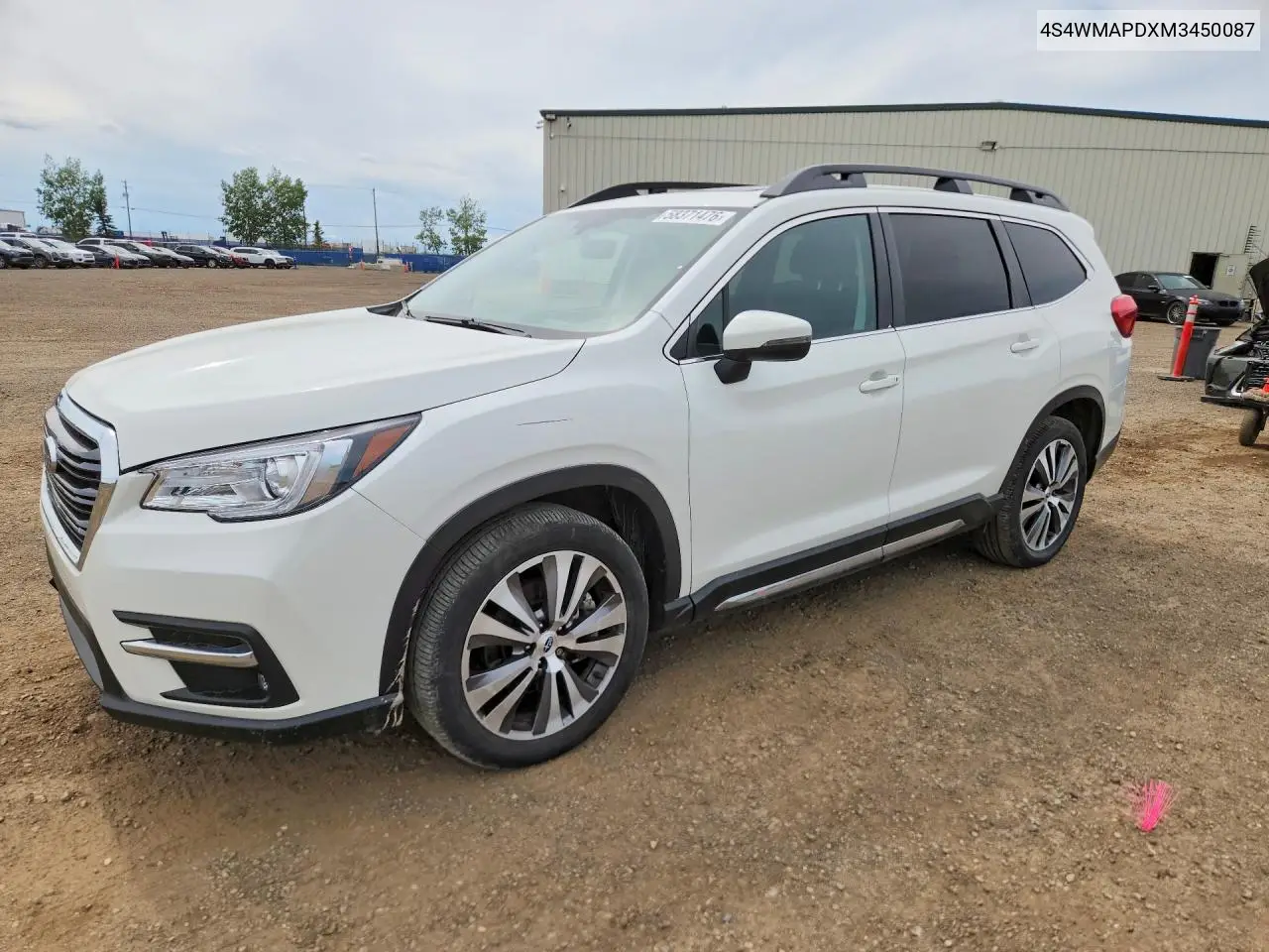 2021 Subaru Ascent Limited VIN: 4S4WMAPDXM3450087 Lot: 58371476