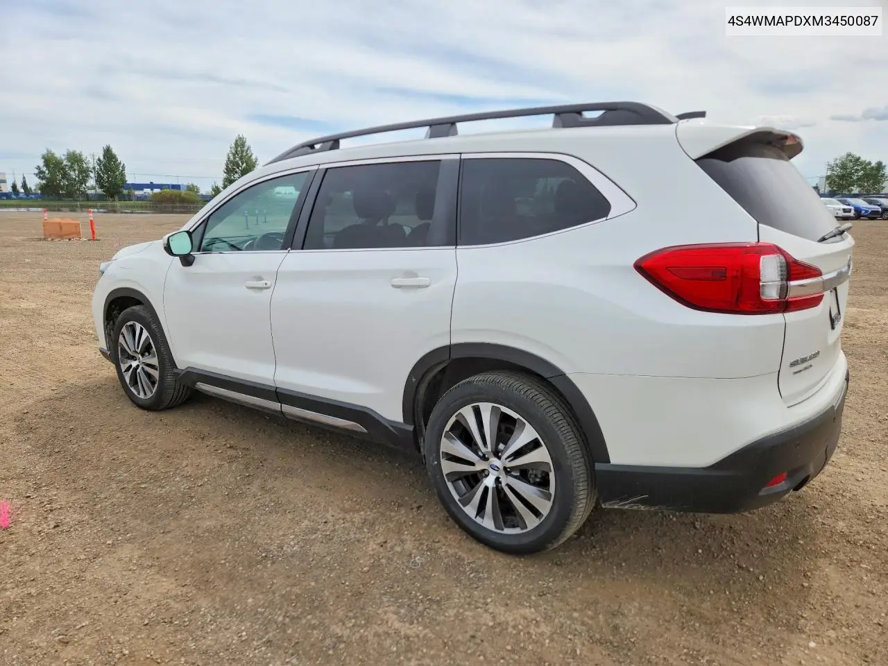 2021 Subaru Ascent Limited VIN: 4S4WMAPDXM3450087 Lot: 58371476
