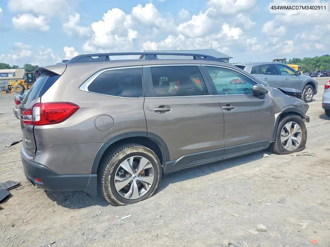 2021 Subaru Ascent Premium VIN: 4S4WMACD7M3402911 Lot: 58416036