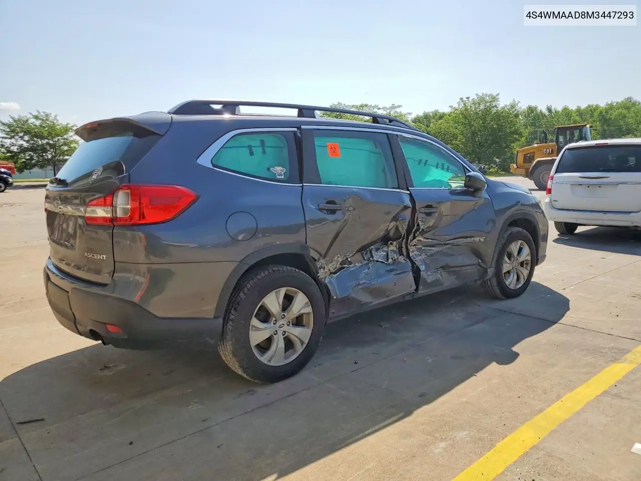 2021 Subaru Ascent VIN: 4S4WMAAD8M3447293 Lot: 58527066