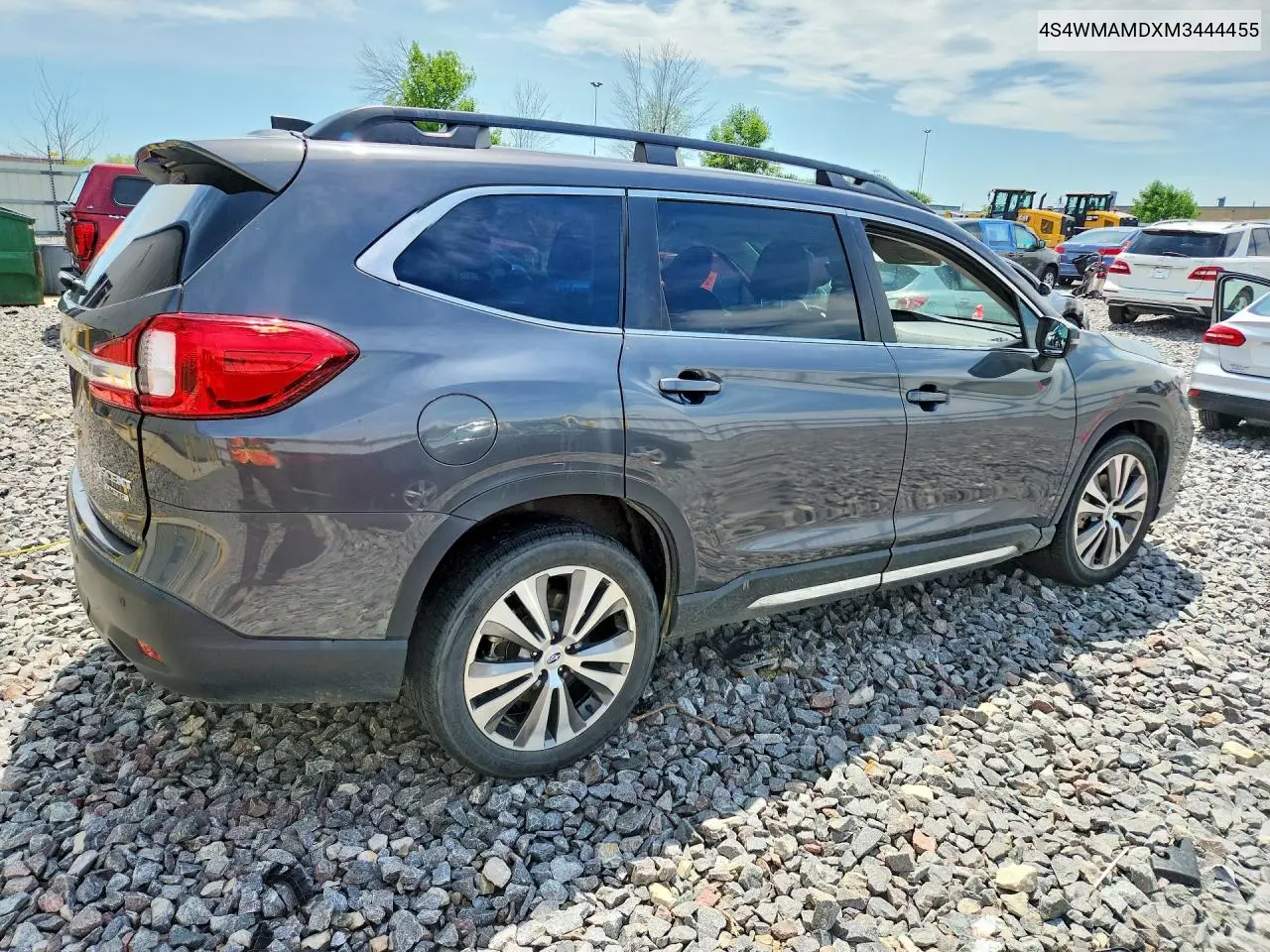 2021 Subaru Ascent Limited VIN: 4S4WMAMDXM3444455 Lot: 58544876