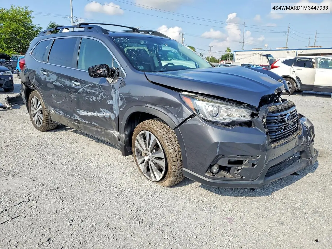 2021 Subaru Ascent Touring VIN: 4S4WMARD1M3447933 Lot: 59228076