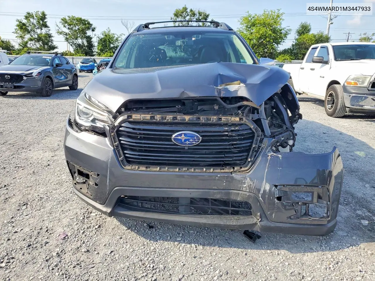 2021 Subaru Ascent Touring VIN: 4S4WMARD1M3447933 Lot: 59228076