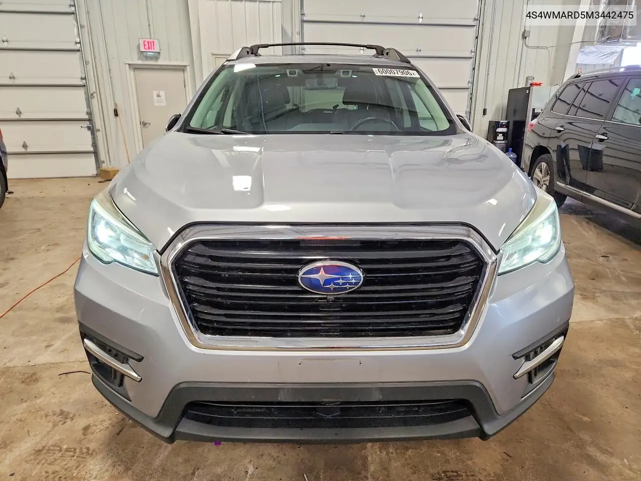 2021 Subaru Ascent Touring VIN: 4S4WMARD5M3442475 Lot: 60007906