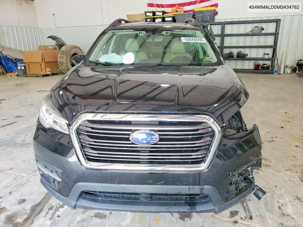2021 Subaru Ascent Limited VIN: 4S4WMALD0M3434762 Lot: 60040696