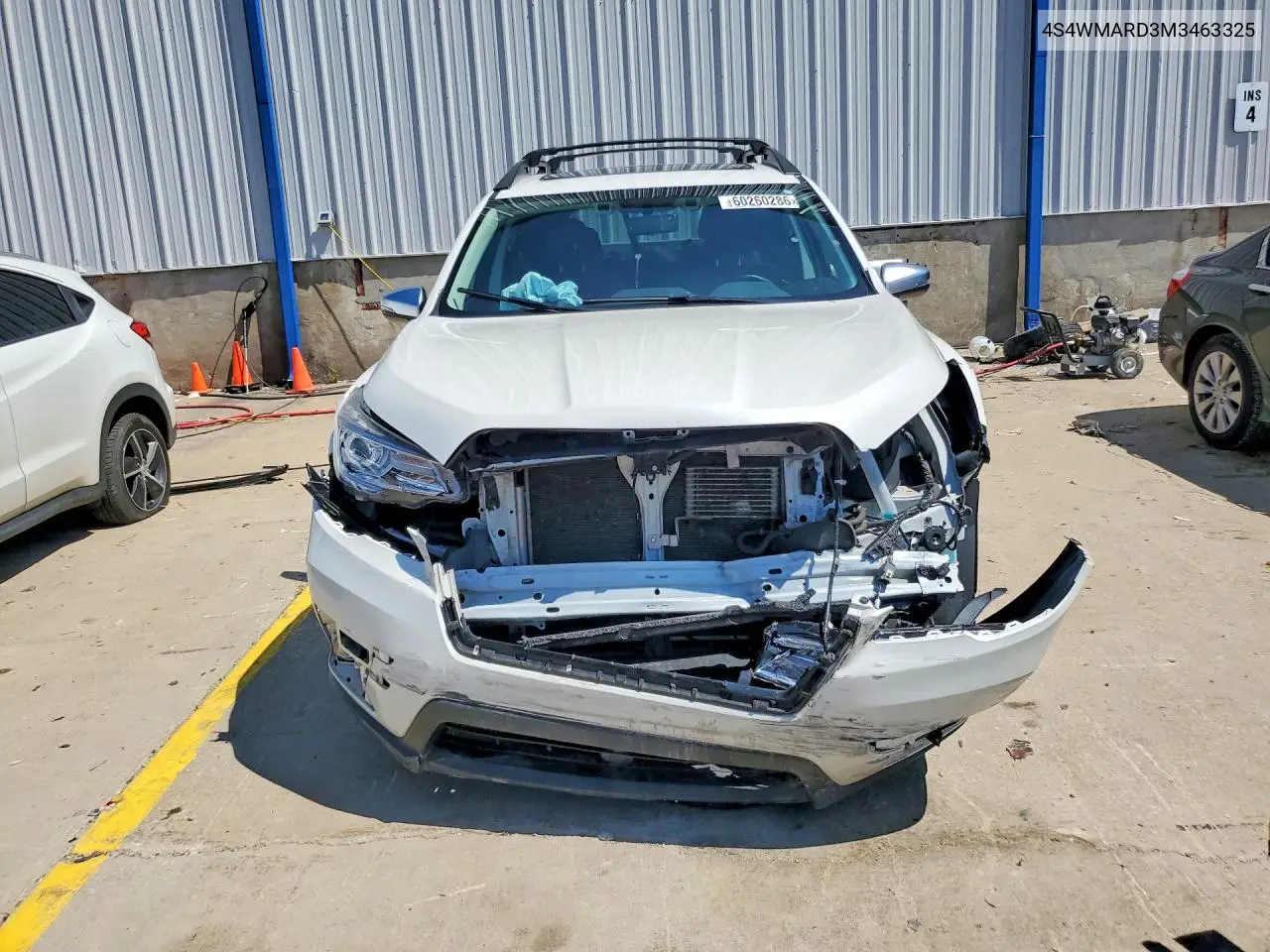 2021 Subaru Ascent Touring VIN: 4S4WMARD3M3463325 Lot: 60260286