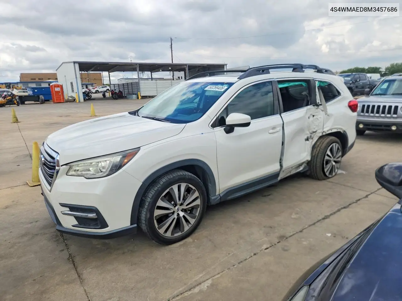 2021 Subaru Ascent Premium VIN: 4S4WMAED8M3457686 Lot: 60269406