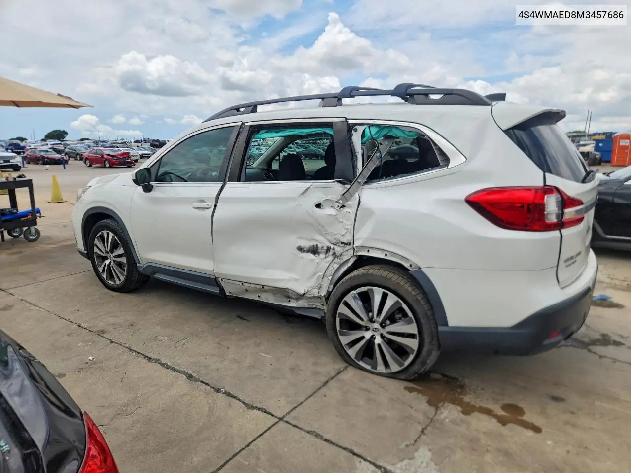 2021 Subaru Ascent Premium VIN: 4S4WMAED8M3457686 Lot: 60269406