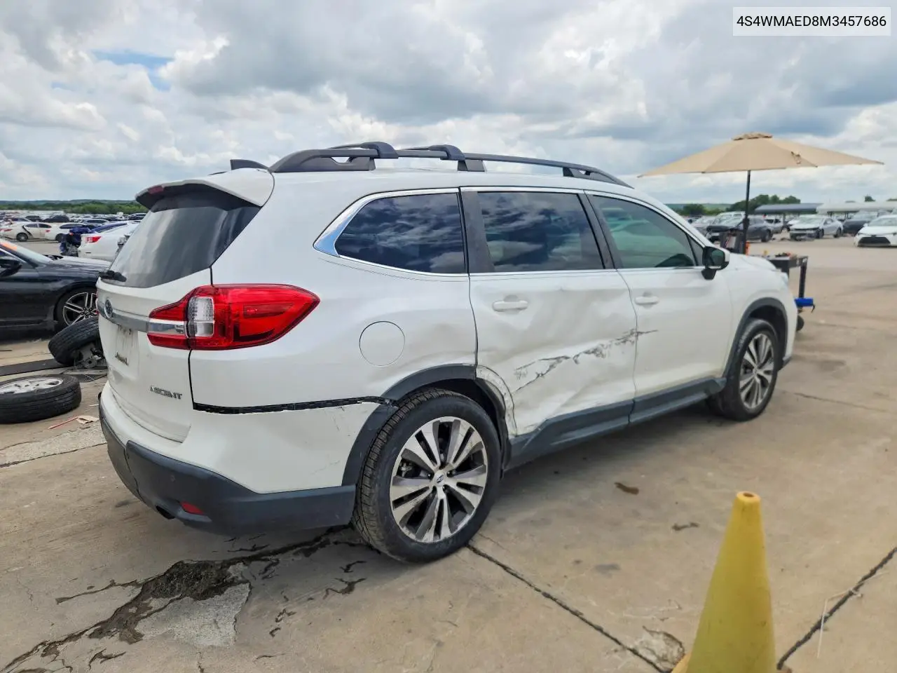 2021 Subaru Ascent Premium VIN: 4S4WMAED8M3457686 Lot: 60269406
