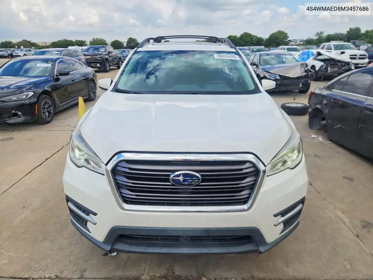 2021 Subaru Ascent Premium VIN: 4S4WMAED8M3457686 Lot: 60269406