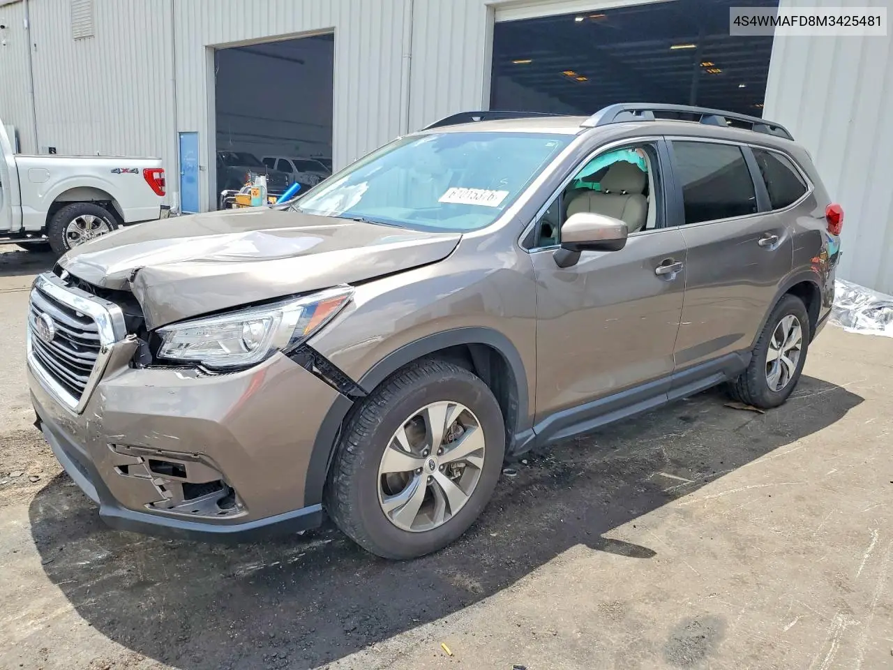2021 Subaru Ascent Premium VIN: 4S4WMAFD8M3425481 Lot: 61015376