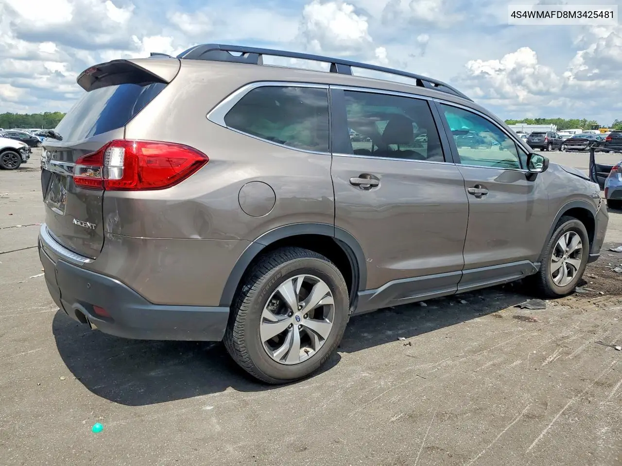 2021 Subaru Ascent Premium VIN: 4S4WMAFD8M3425481 Lot: 61015376