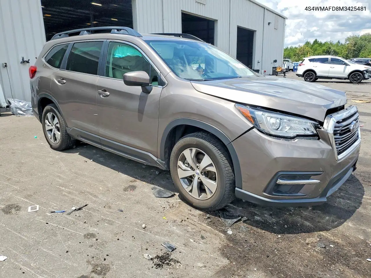 2021 Subaru Ascent Premium VIN: 4S4WMAFD8M3425481 Lot: 61015376